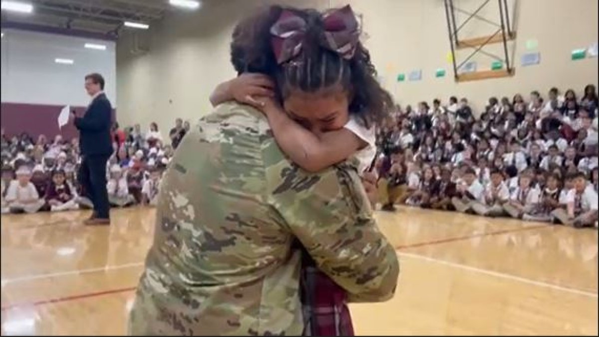 Fort Worth first-grader gets a Veterans Day surprise – NBC 5 Dallas ...