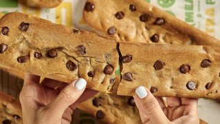 Cookie lovers in Chicago, Dallas, Miami and New York can get a first bite of the footlong cookie at select Subway restaurants that will be transformed into Cookieway.