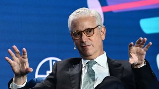 Charlie Scharf, CEO, Wells Fargo, speaks during the Milken Institute Global Conference in Beverly Hills, California on May 2, 2023. speaks during the Milken Institute Global Conference in Beverly Hills, California on May 2, 2023. 