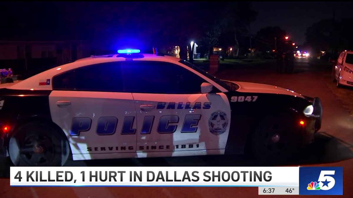 Dallas Police investigating shooting that killed 4, injured one – NBC 5 ...