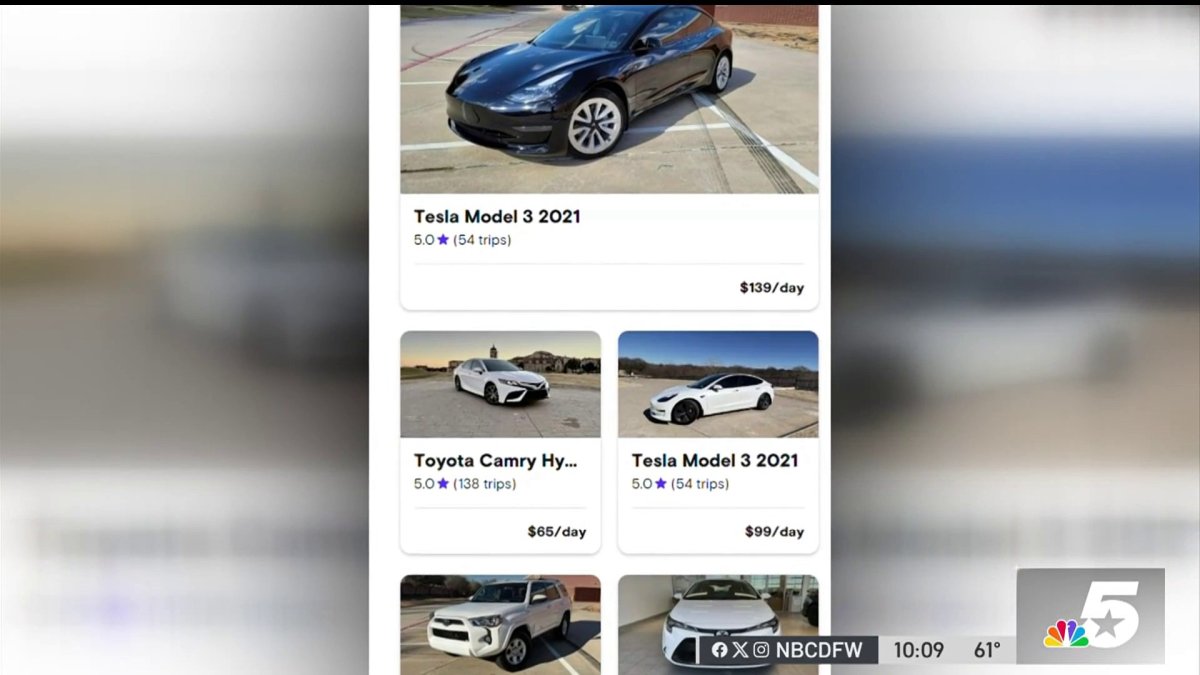 Turo app and DFW Airport enter battle over renting cars NBC 5 Dallas