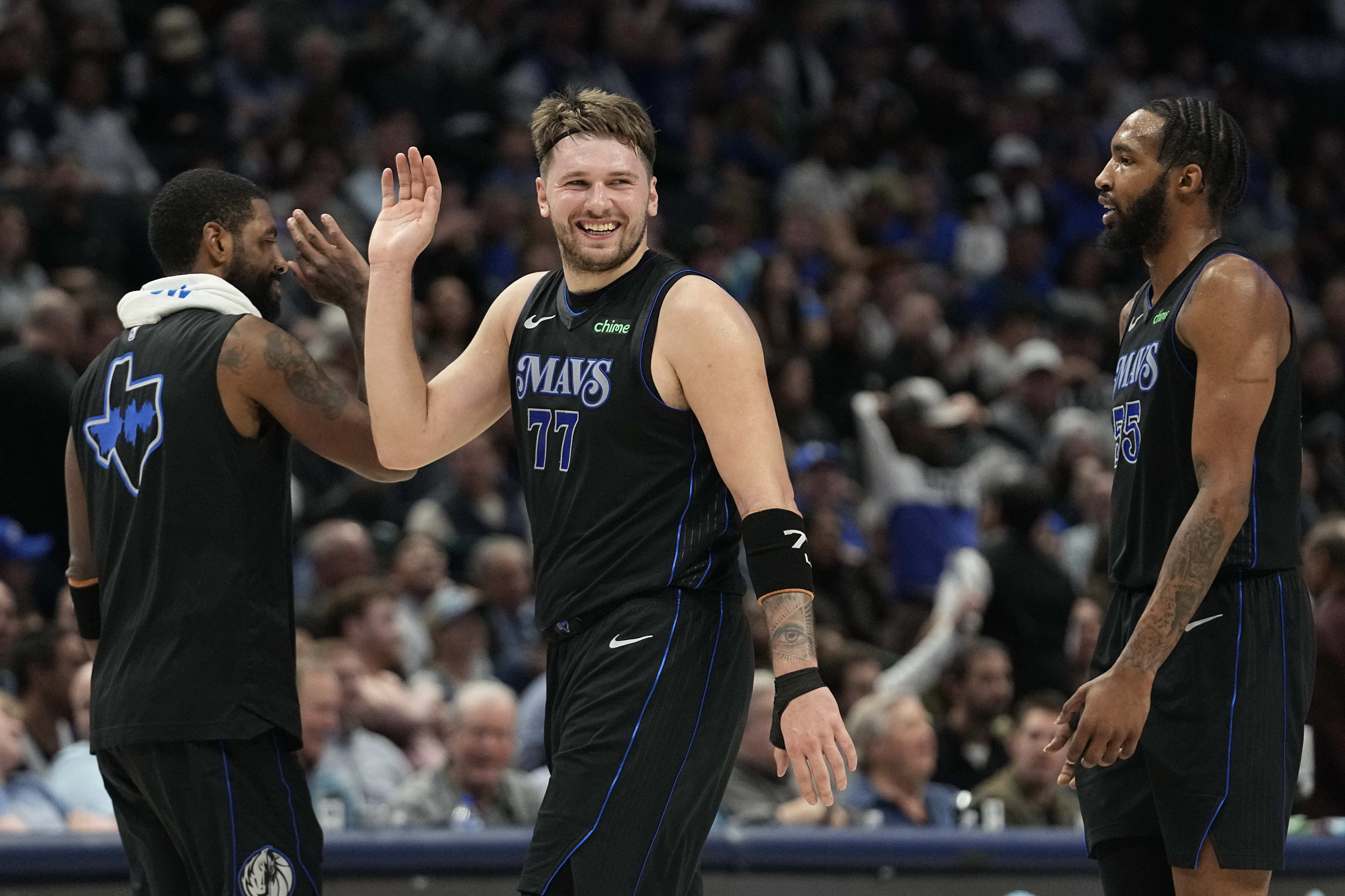 Luka Doncic has first first-half triple-double in Mavericks' 147-97 victory over Jazz