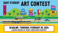 Calling all young artists! Enter the 2024 DART Student Art Contest!