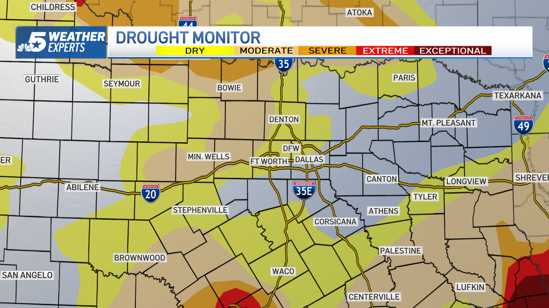 Rain is on the way to North Texas – NBC 5 Dallas-Fort Worth