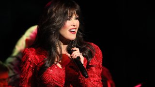 KITCHENER, ONTARIO – DECEMBER 01: Marie Osmond performs at Centre In The Square on December 01, 2022 in Kitchener, Ontario. (Photo by Jeremychanphotography/Getty Images)