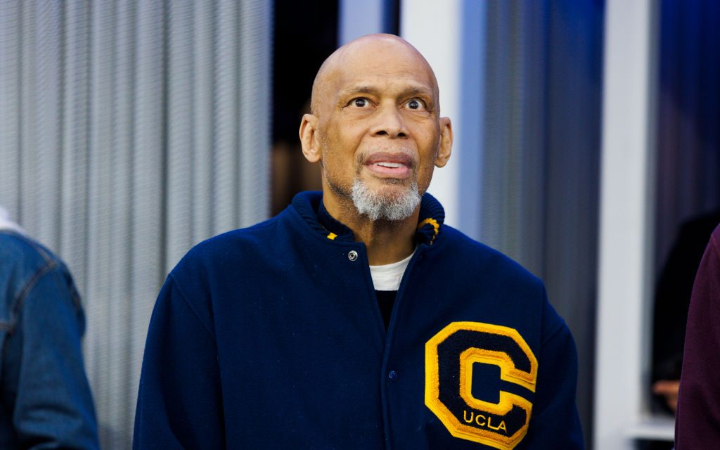 Former NBA player Kareem Abdul-Jabba