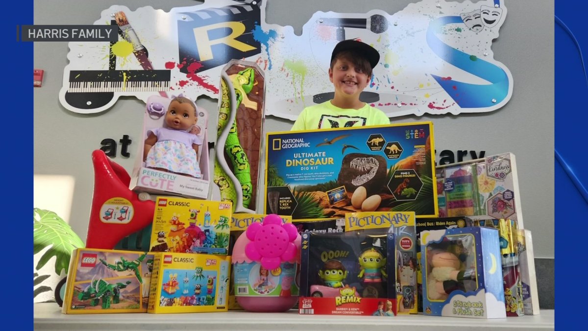 North Texas boy spends his own money to buy toys for others – NBC 5 Dallas-Fort Worth - Vimarsana News