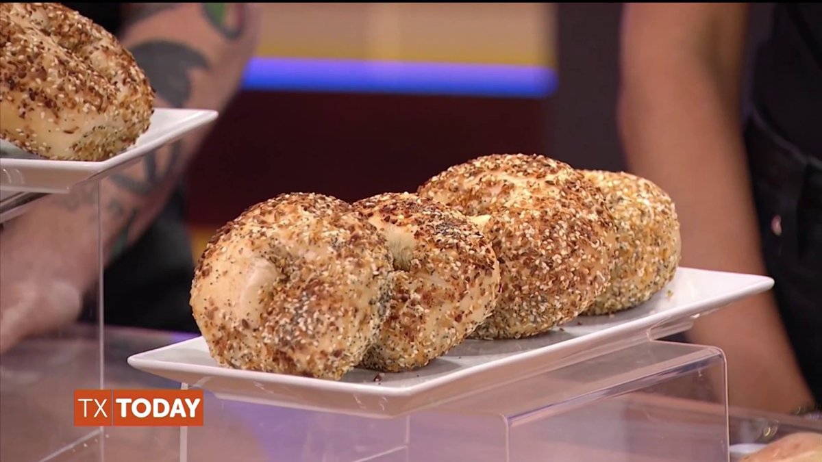 Enjoy real New York bagels NBC 5 DallasFort Worth