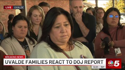 Uvalde families react to DOJ report