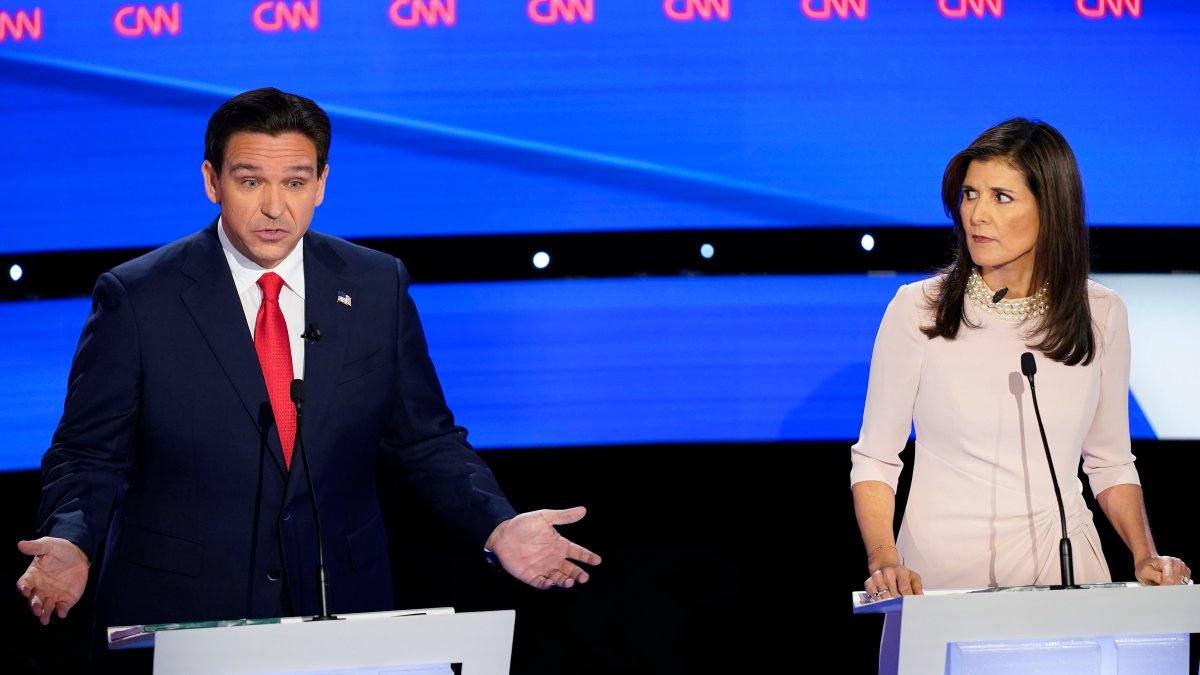 Nikki Haley, Ron DeSantis have hostile Iowa Republican debate NBC Chicago