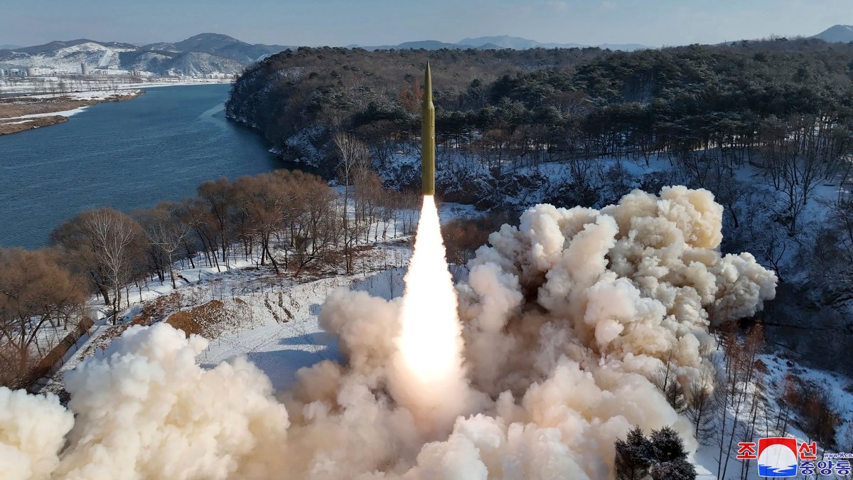 North Korea launches unidentified projectile toward eastern waters