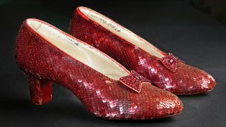 "Wizard of Oz" stolen ruby slippers