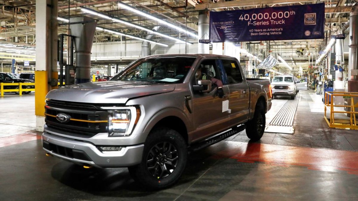 Ford to recall over 100,000 F150 trucks that may roll away while parked