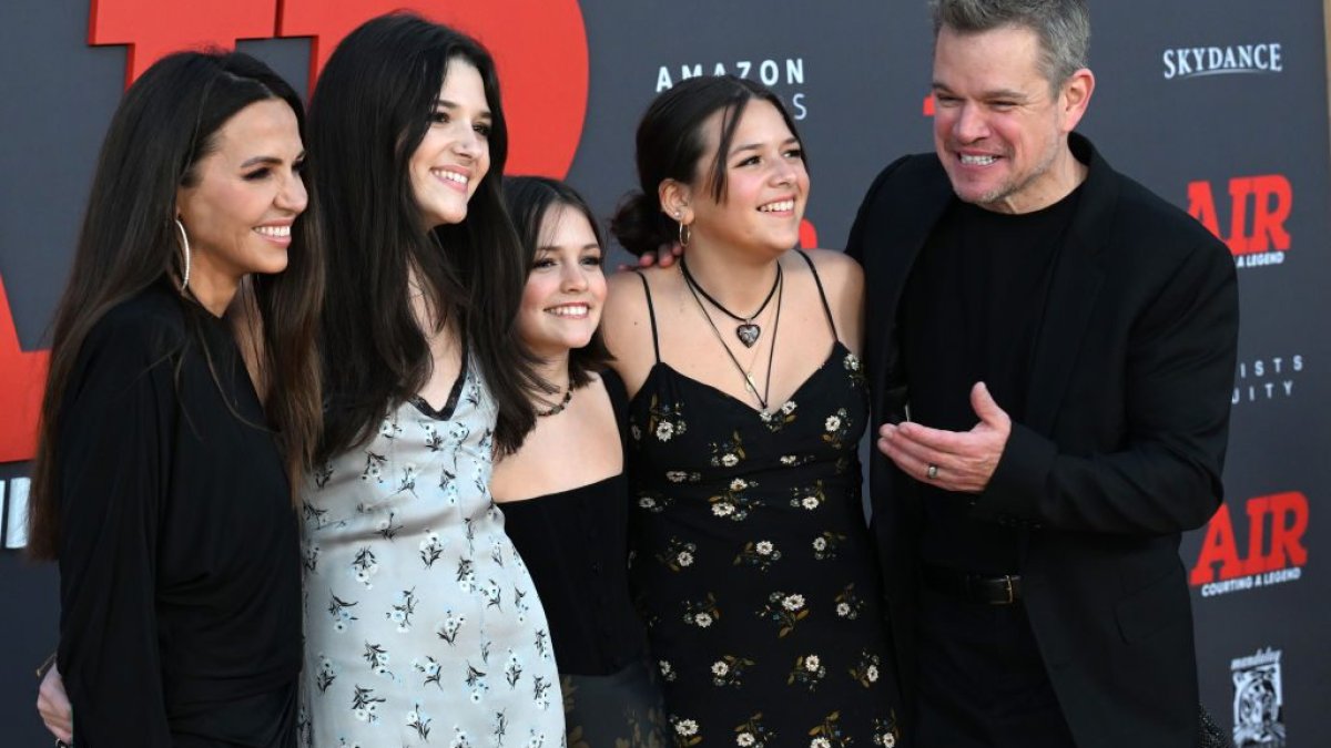 Matt Damon has 4 daughters: Everything to know about his kids - Vimarsana News