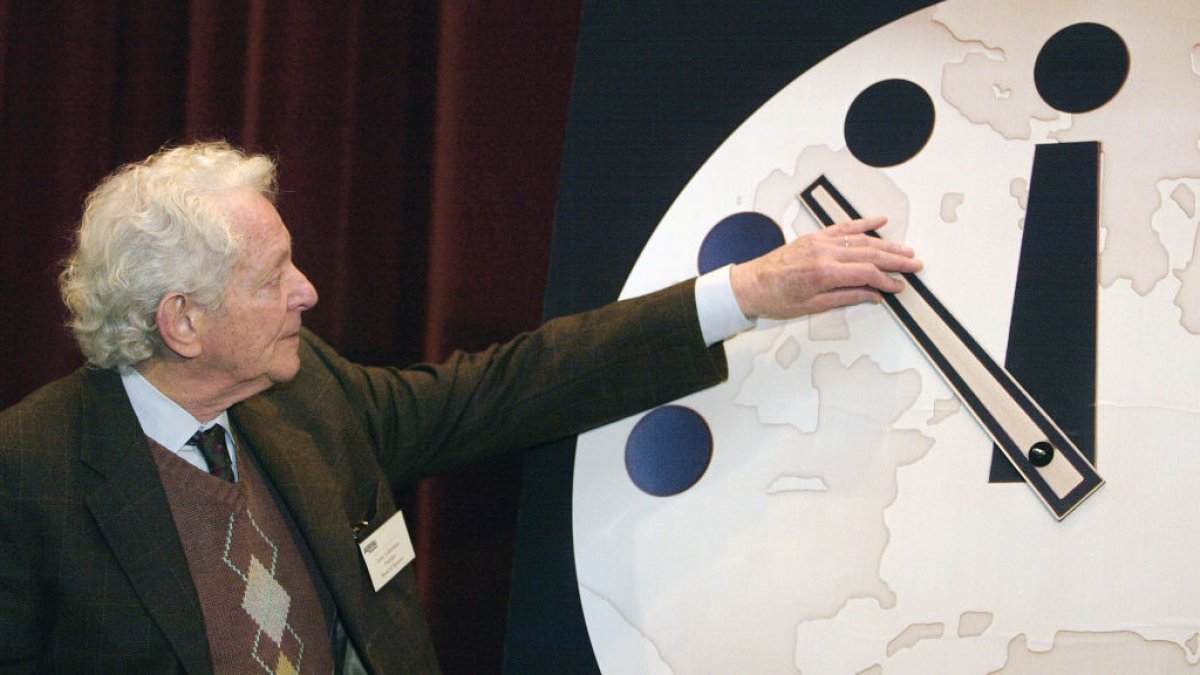 The ‘Doomsday Clock’ has been set to 90 seconds to midnight. Here’s what that means