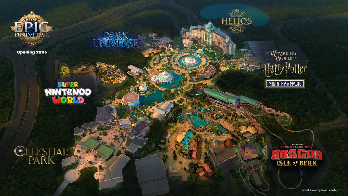 Watch a sneak peek at Universal's new Epic Universe theme park – NBC 5 Dallas-Fort Worth - Vimarsana News