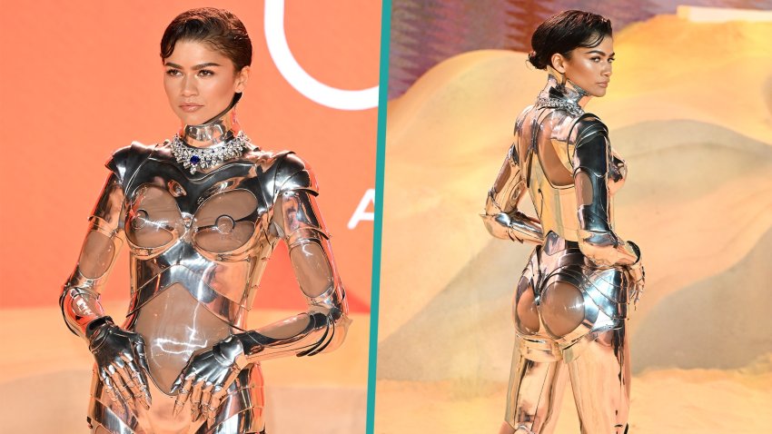 Zendaya rocks jaw-dropping robot suit for ‘Dune: Part 2' London premiere