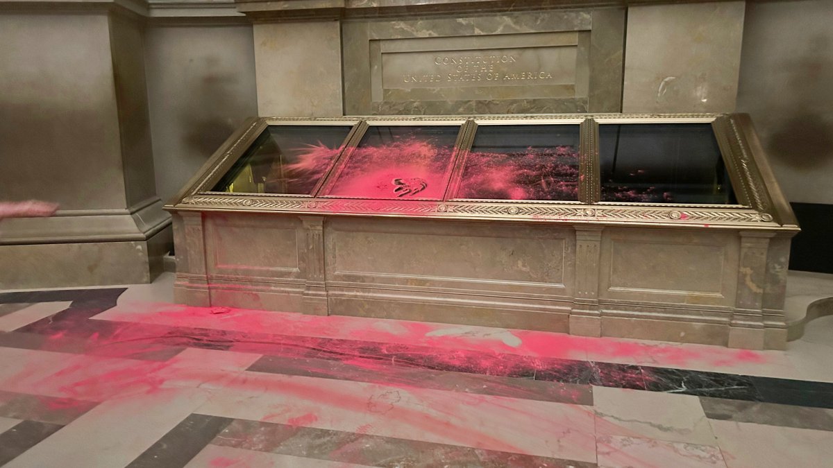 National Archives close after red powder dumped on Constitution display – NBC 5 Dallas-Fort Worth - Vimarsana News