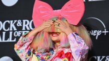 Australian singer-songwriter Sia