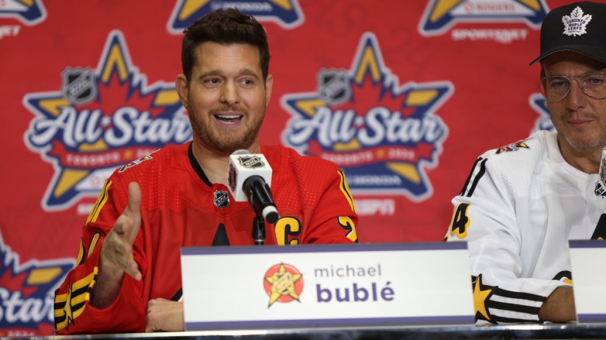 Michael Bublé jokes he was high on mushrooms during NHL press conference – NBC 5 Dallas-Fort Worth - Vimarsana News