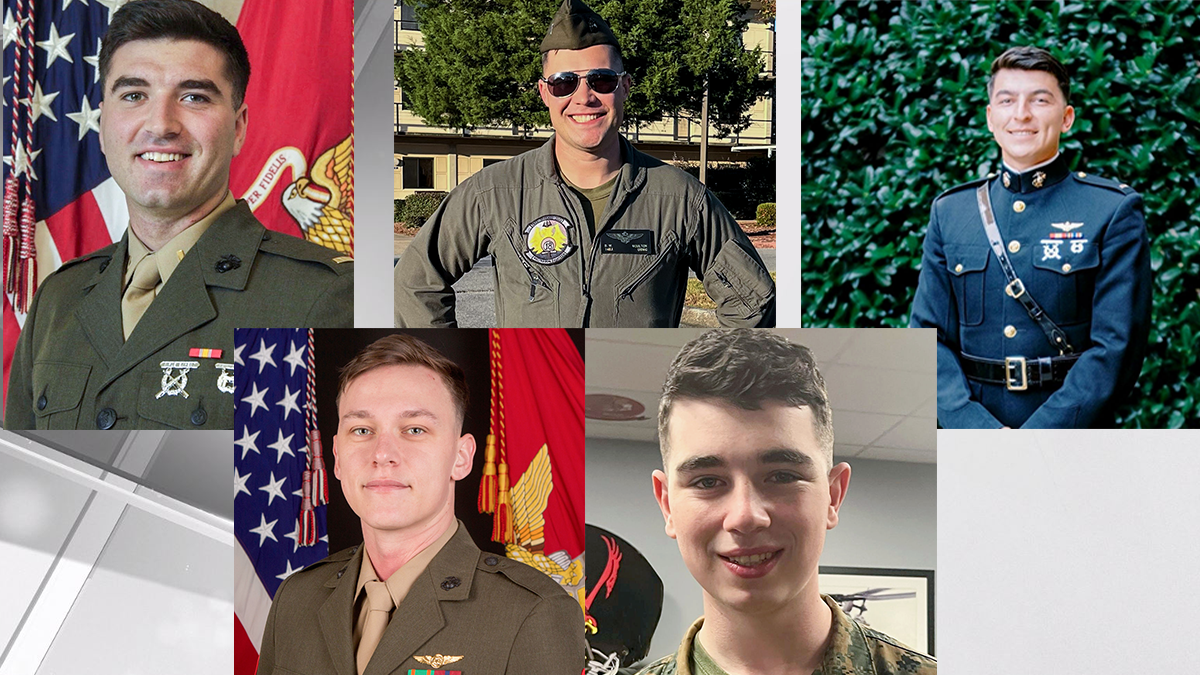 5 Marines killed in helicopter crash in San Diego's East County identified – NBC 5 Dallas-Fort Worth - Vimarsana News