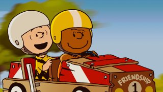 Charlie Brown and Franklin Armstrong in "Snoopy Presents: Welcome Home, Franklin," premiering February 16, 2024 on Apple TV+.