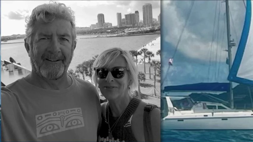 A married couple who sold their home in Virginia to retire to a life at sea is missing after authorities believe escaped convicts stole their yacht in the Caribbean.