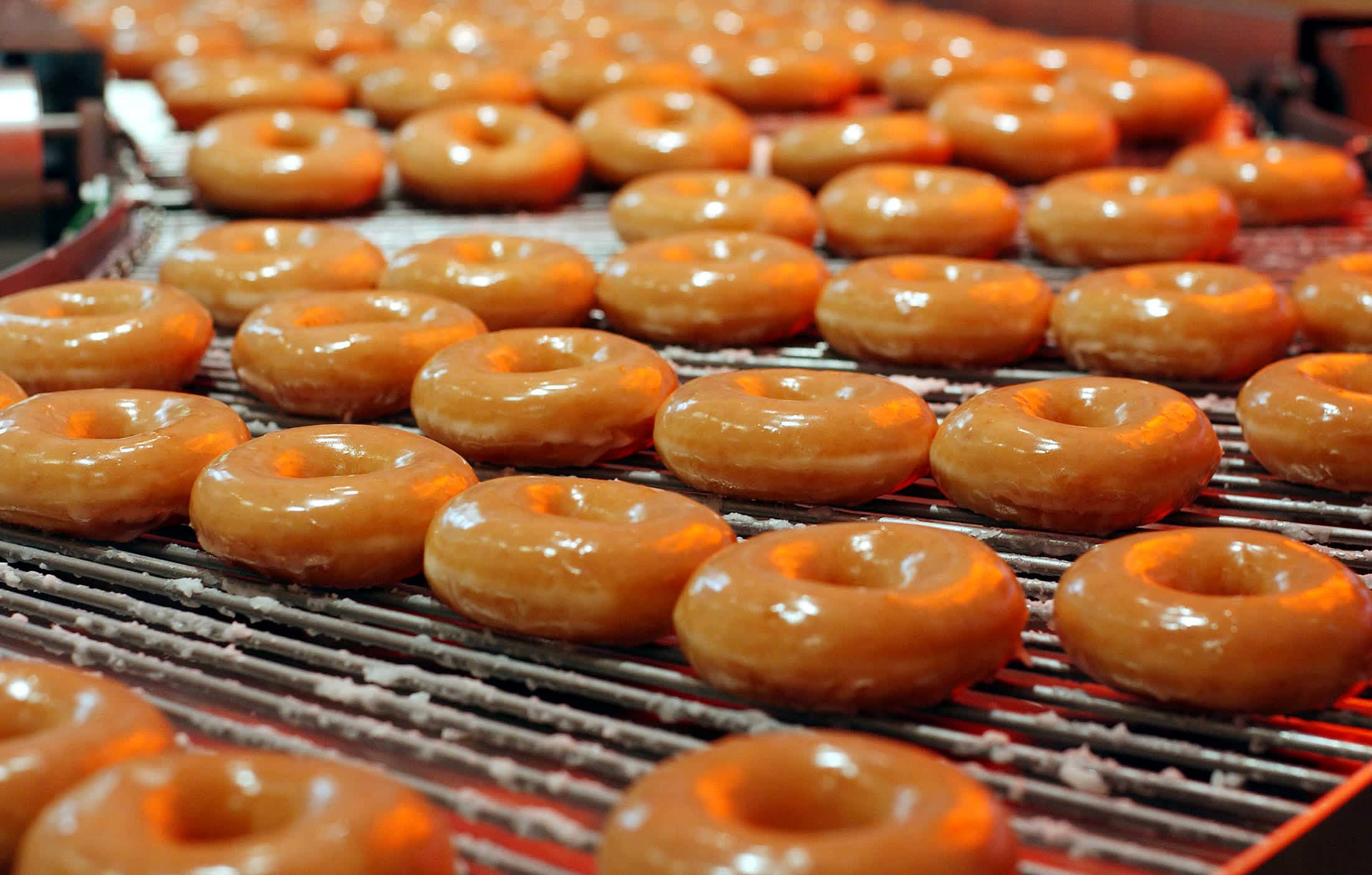 No joke, get a dozen Krispy Kreme donuts for $4.01 on April 1 (if you
buy a dozen)