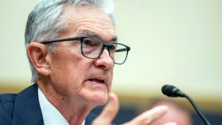 Federal Reserve Chair Jerome Powell speaks during a House Financial Services Committee hearing on the “Federal Reserve’s Semi-Annual Monetary Policy Report” on Capitol Hill in Washington, U.S., March 6, 2024. 
