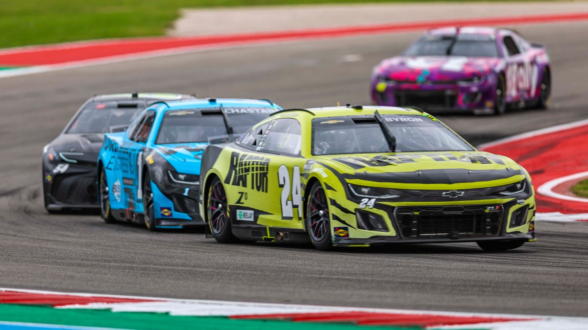 NASCAR Power Rankings William Byron back on top after COTA win NBC 5