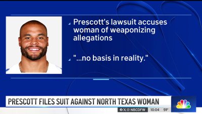 Dak Prescott sues woman for sexual assault accusation
