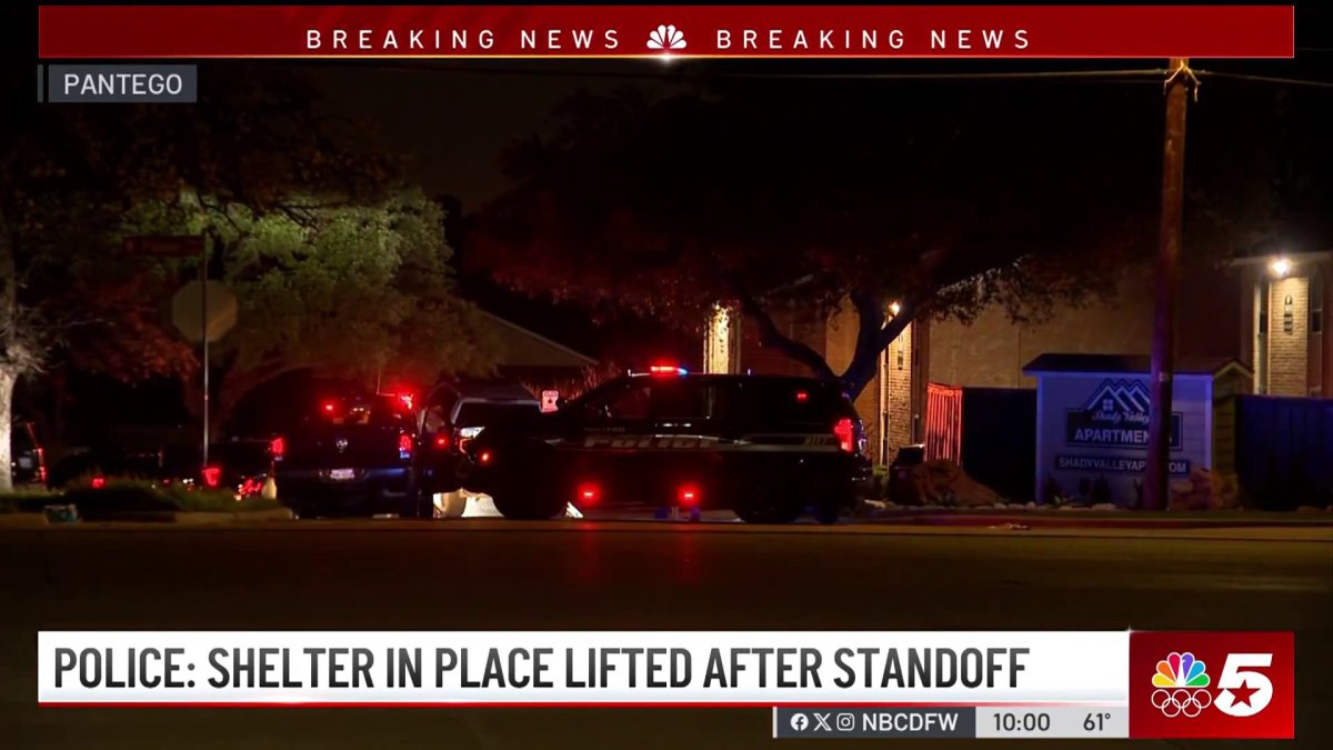 Suspect surrenders after standoff in Arlington NBC 5 DallasFort Worth