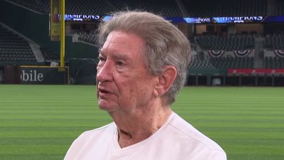 Longtime fan to throw the first pitch at Texas Rangers Opening Day