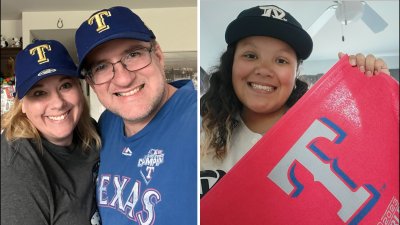 Rangers Fan Photos: Sara, Adam and Ciarra