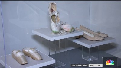 Exhibit in Dallas tells story of women's history through shoes