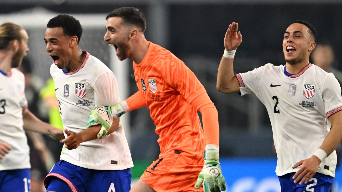 USMNT beats Mexico 20 in 2024 Nations League Final NBC 5 DallasFort