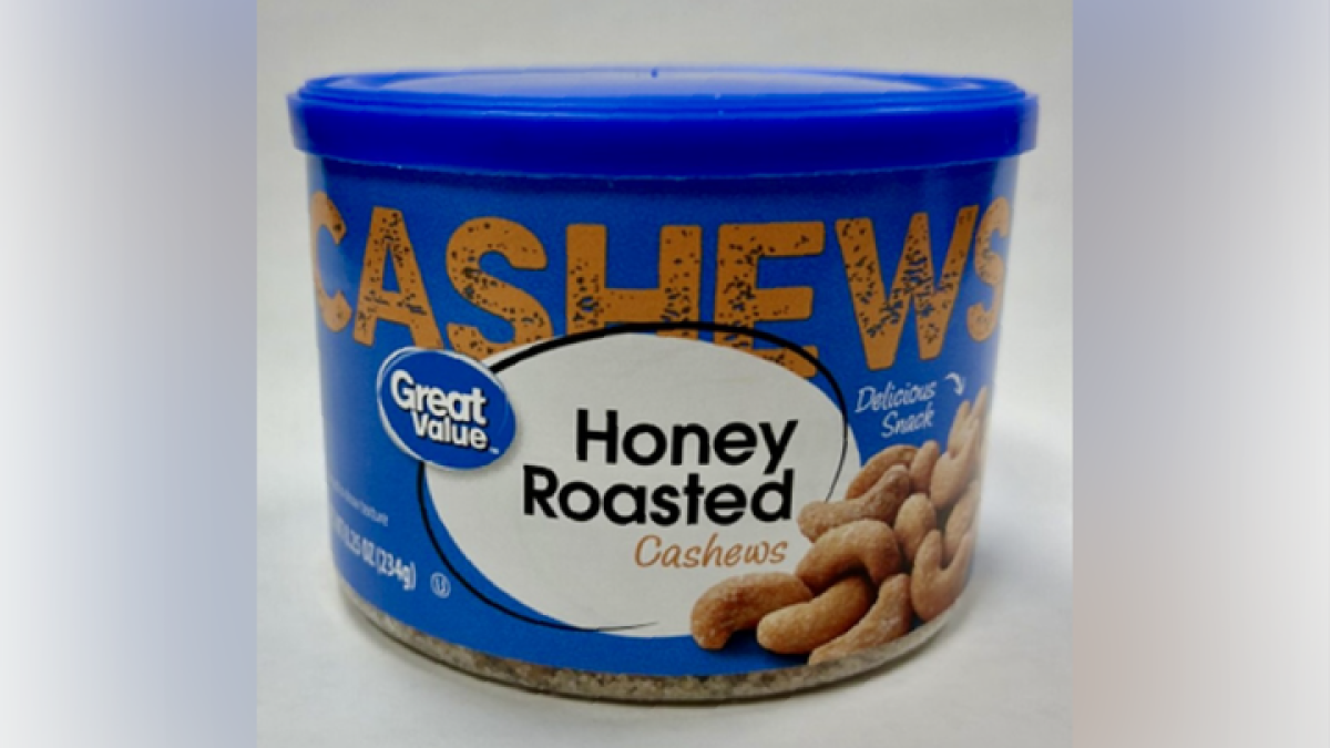 Walmart cashews sold in 30 states and online recalled over allergy concerns