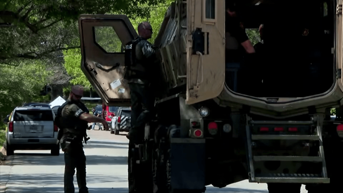 SWAT standoff in Colleyville – NBC 5 Dallas-Fort Worth