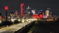 North Texas cities glow red to celebrate 10th annual Red Cross Giving Day