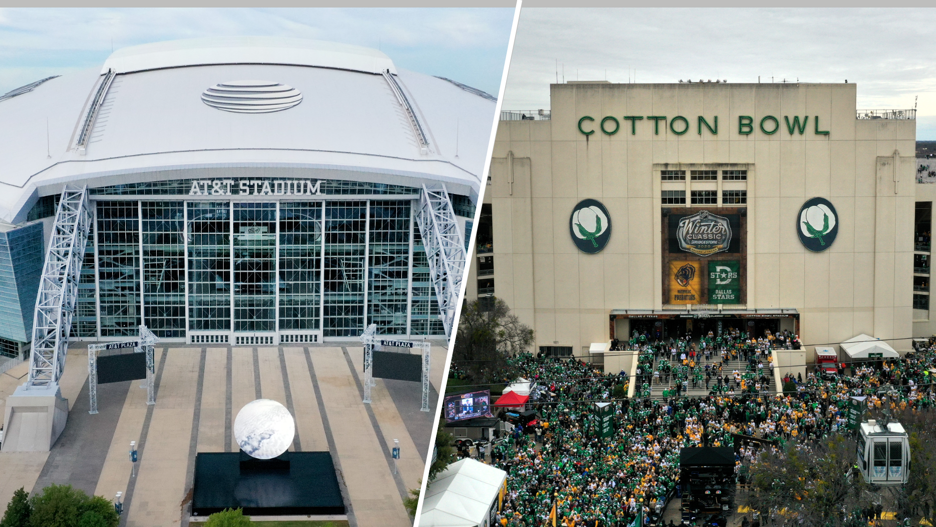 AT&T Stadium, Cotton Bowl among Top 5 most convenient sports venues in
the US