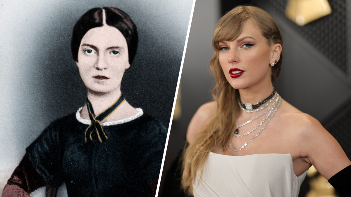 Here's how Taylor Swift is related to a fellow 'tortured poet'