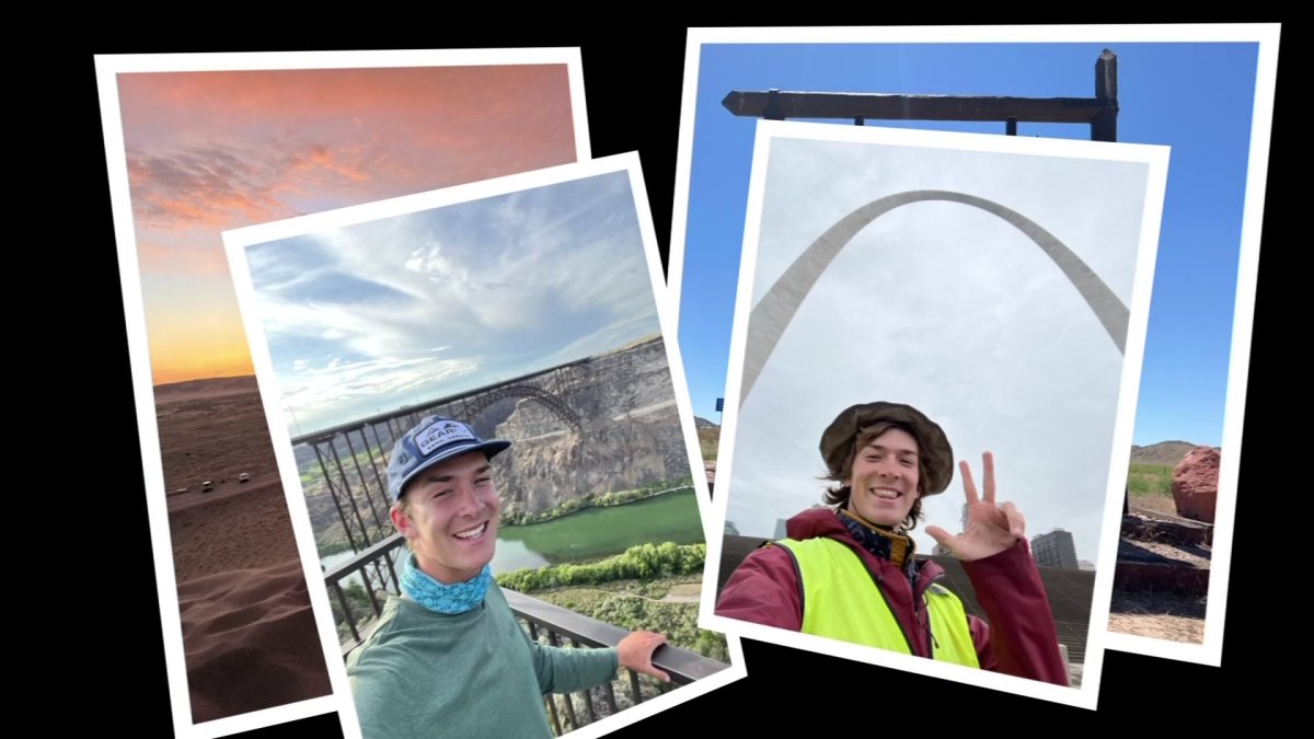 NTX man walking across America, raising awareness about building walkable communities