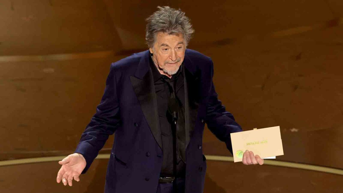 Al Pacino says Oscars producers asked him to omit reading best picture