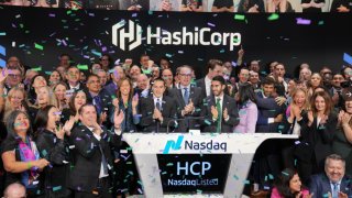 HashiCorp at the Nasdaq MarketSite on Dec. 9, 2021.