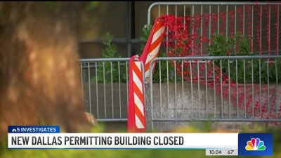 Dallas city's new building permit office closed due to building issues