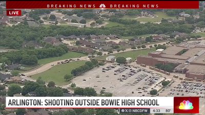 Parents anxiously wait to be reunited with students after Bowie HS shooting