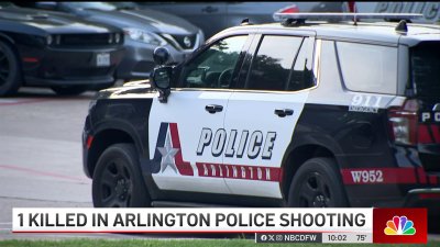 Man shot, killed by Arlington police officer