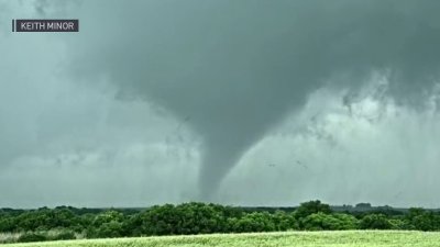 Hill County tornado caught on camera