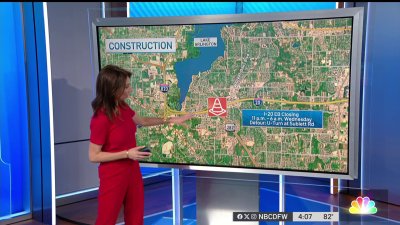 Construction Alert for I-20 in Tarrant County