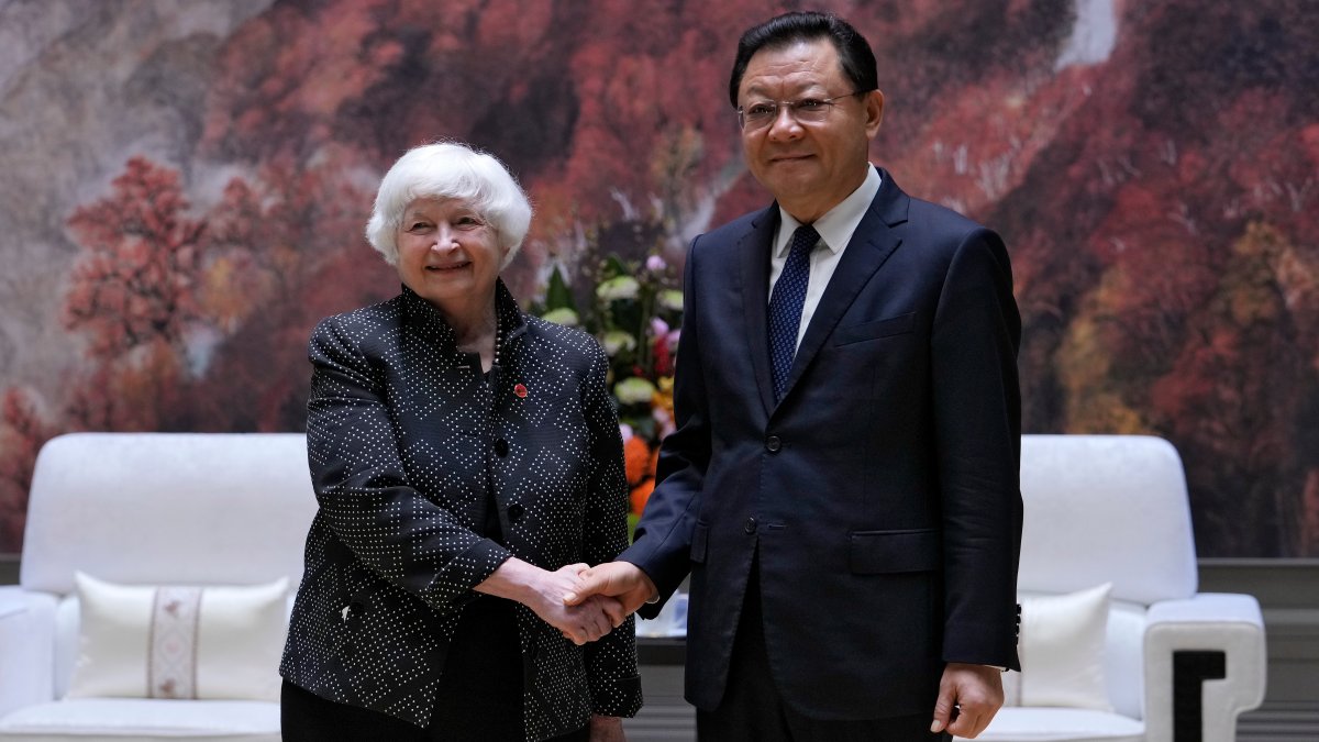 Treasury Secretary Yellen begins China visit NBC New York